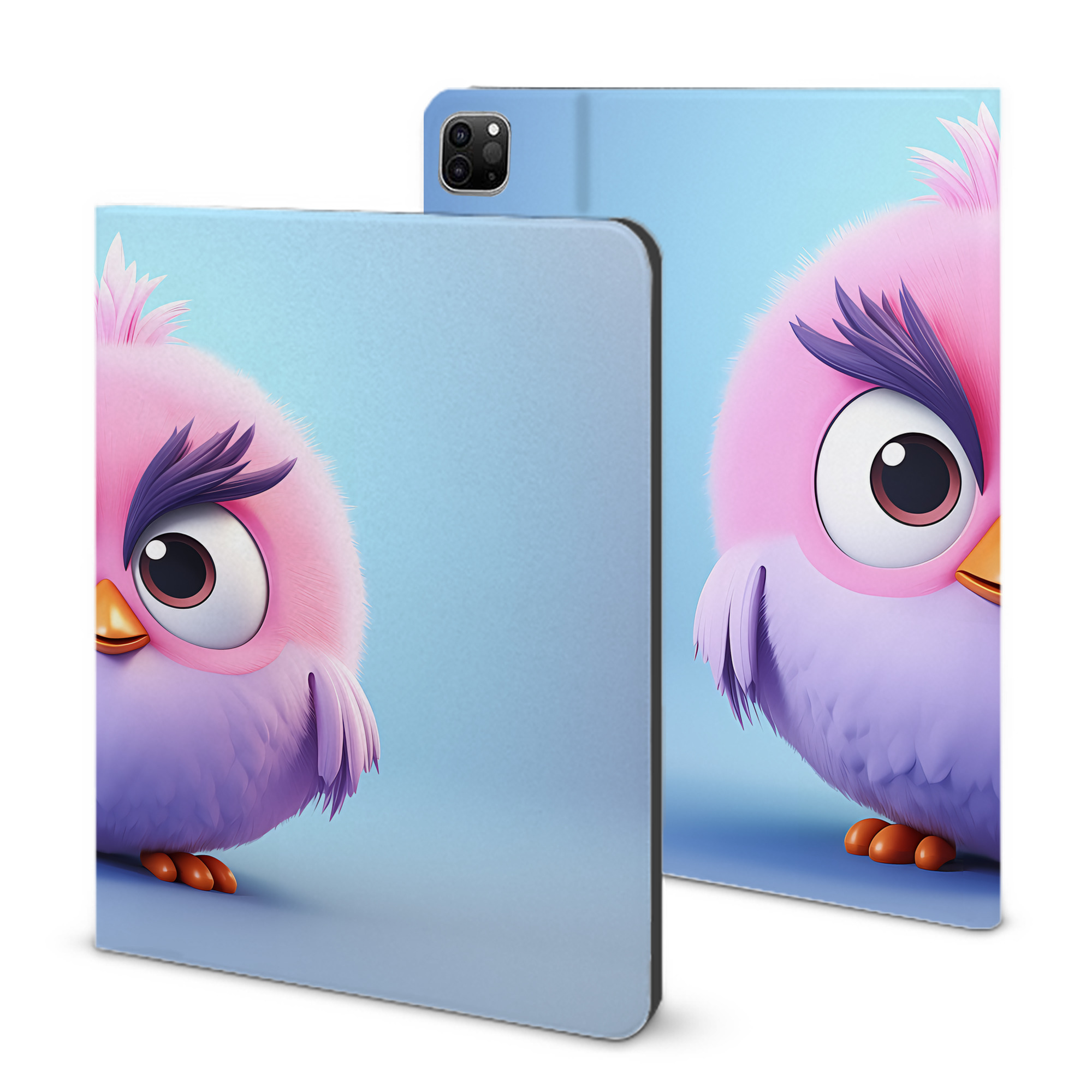 （画像用） Angry Birds アングリーバード IPad ケース ブック型 PUレザー TPU 耐衝撃 軽量 薄型 ペン収納なし 全面保護 IPad 各モデル対応